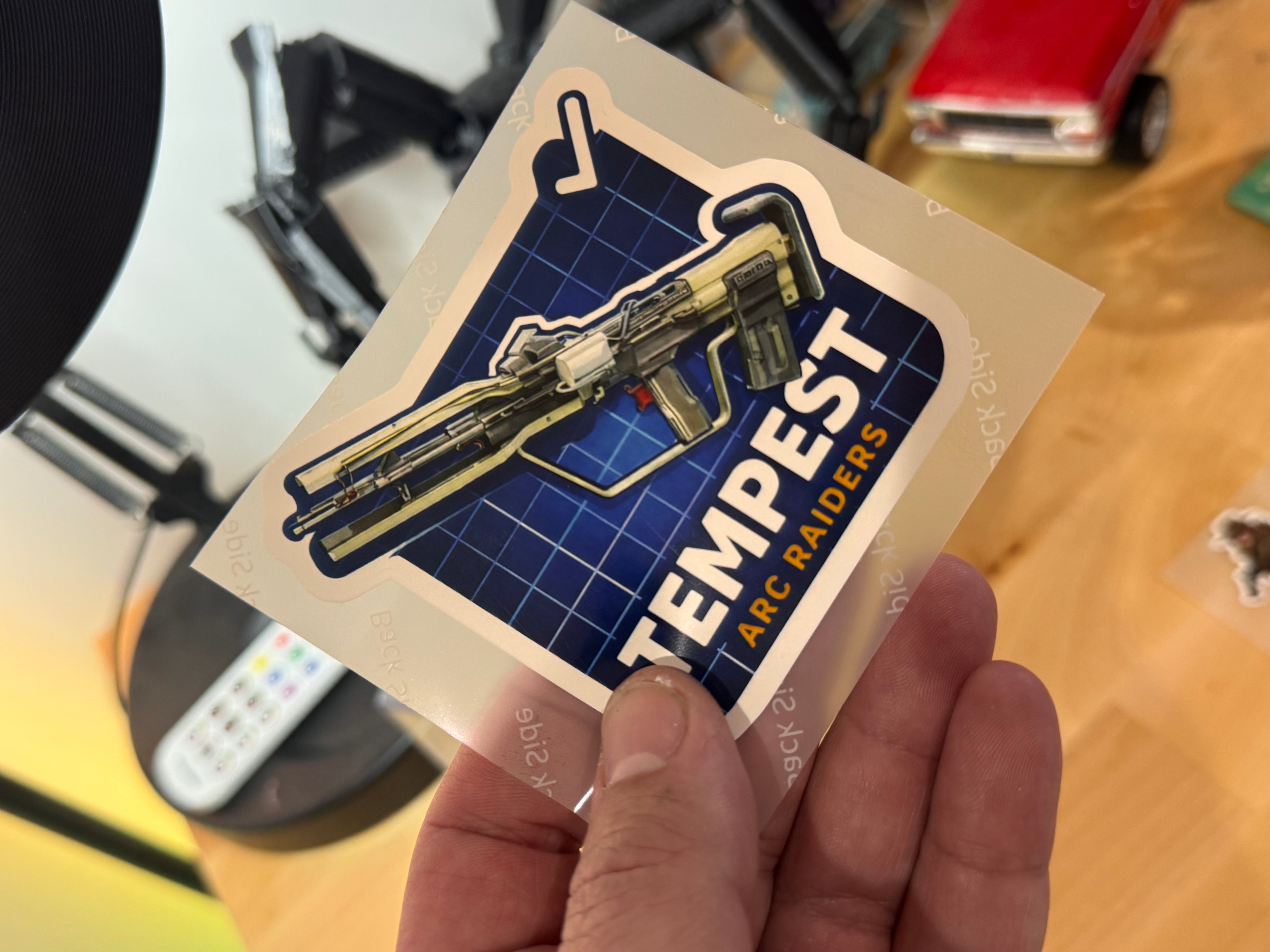 Slap Stickers Arc Raiders Inspired Blueprint Set