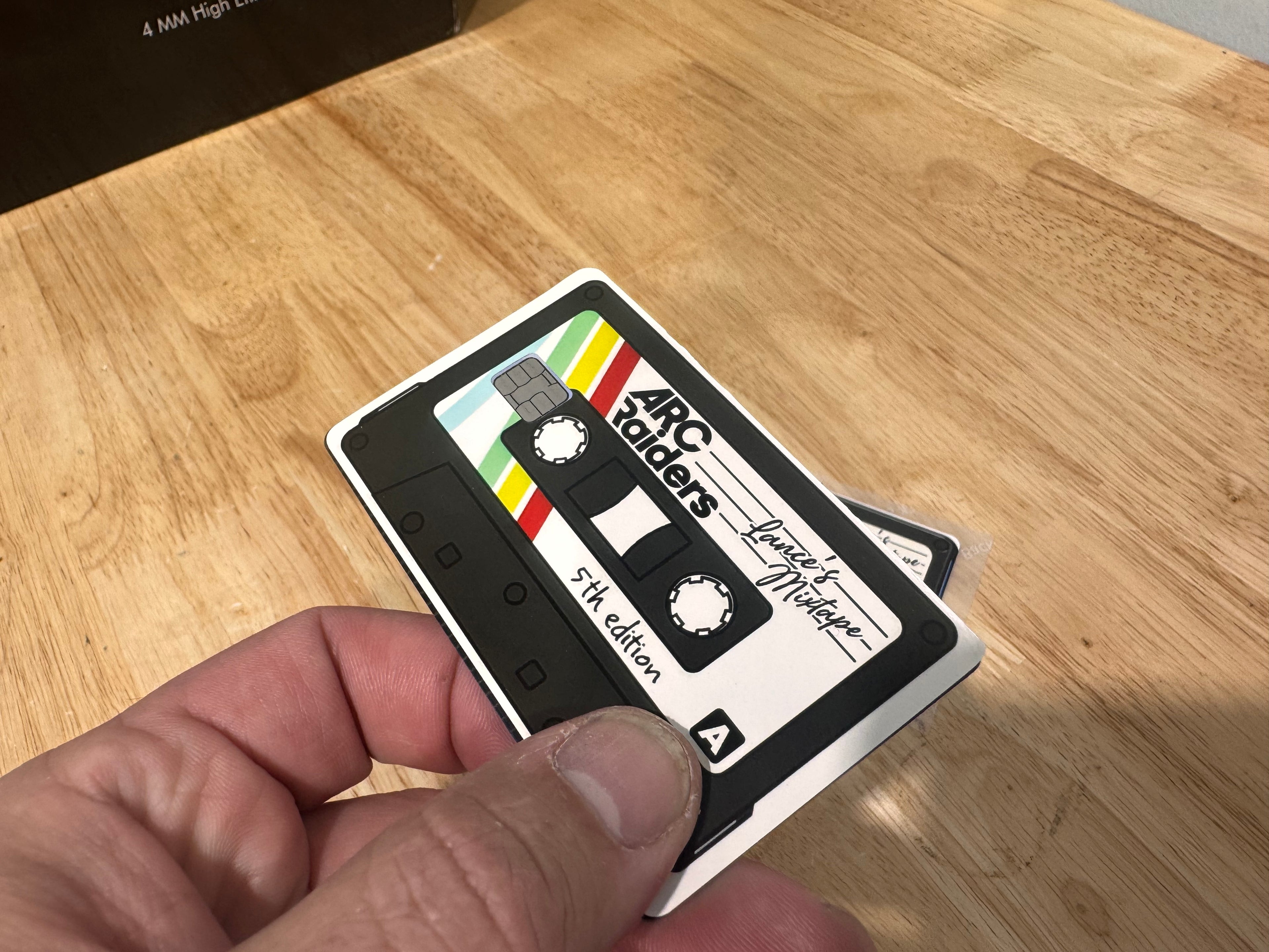 Lance’s Mixtape inspired card skin decal