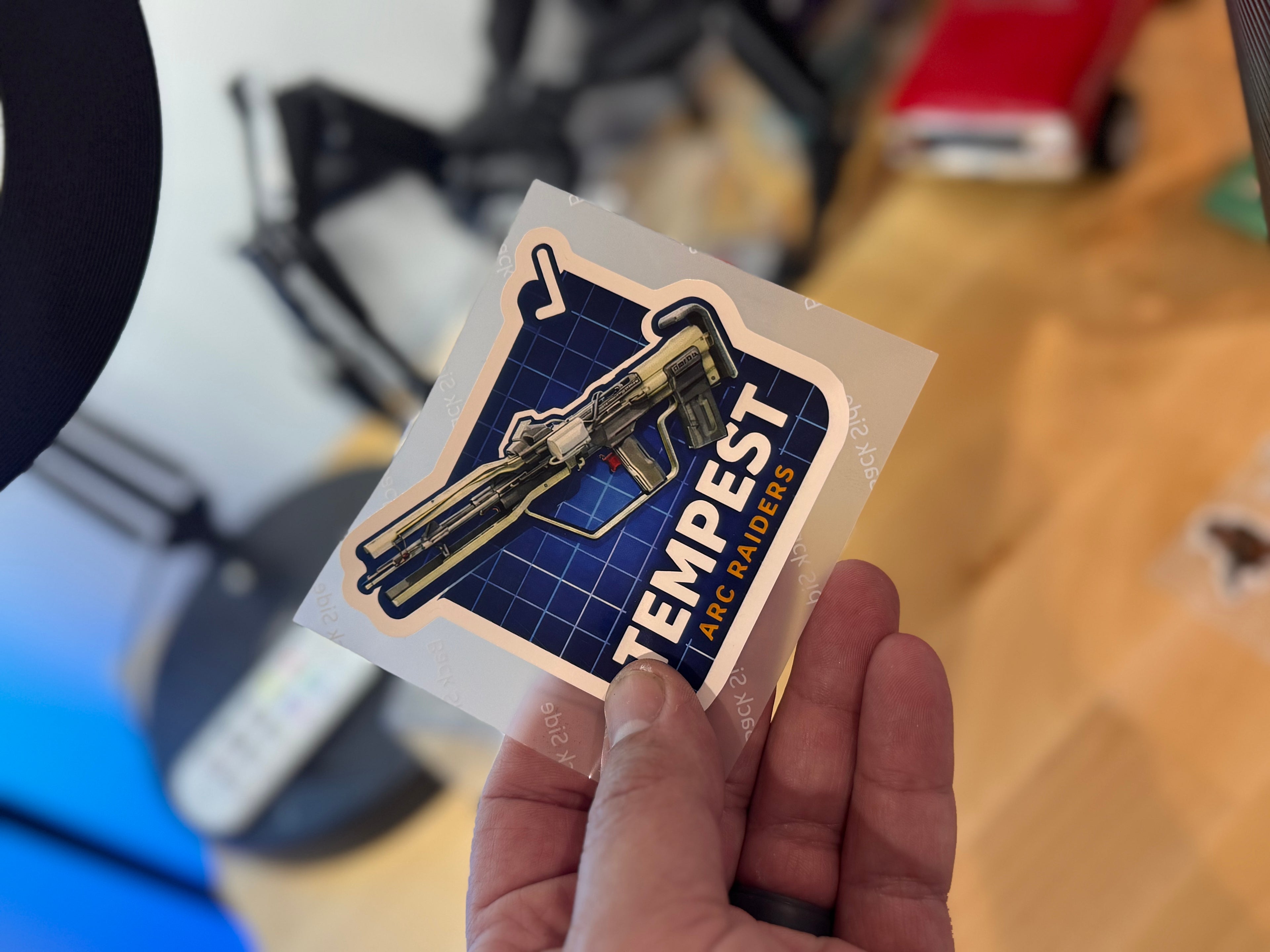 Slap Stickers Arc Raiders Inspired Blueprint Set