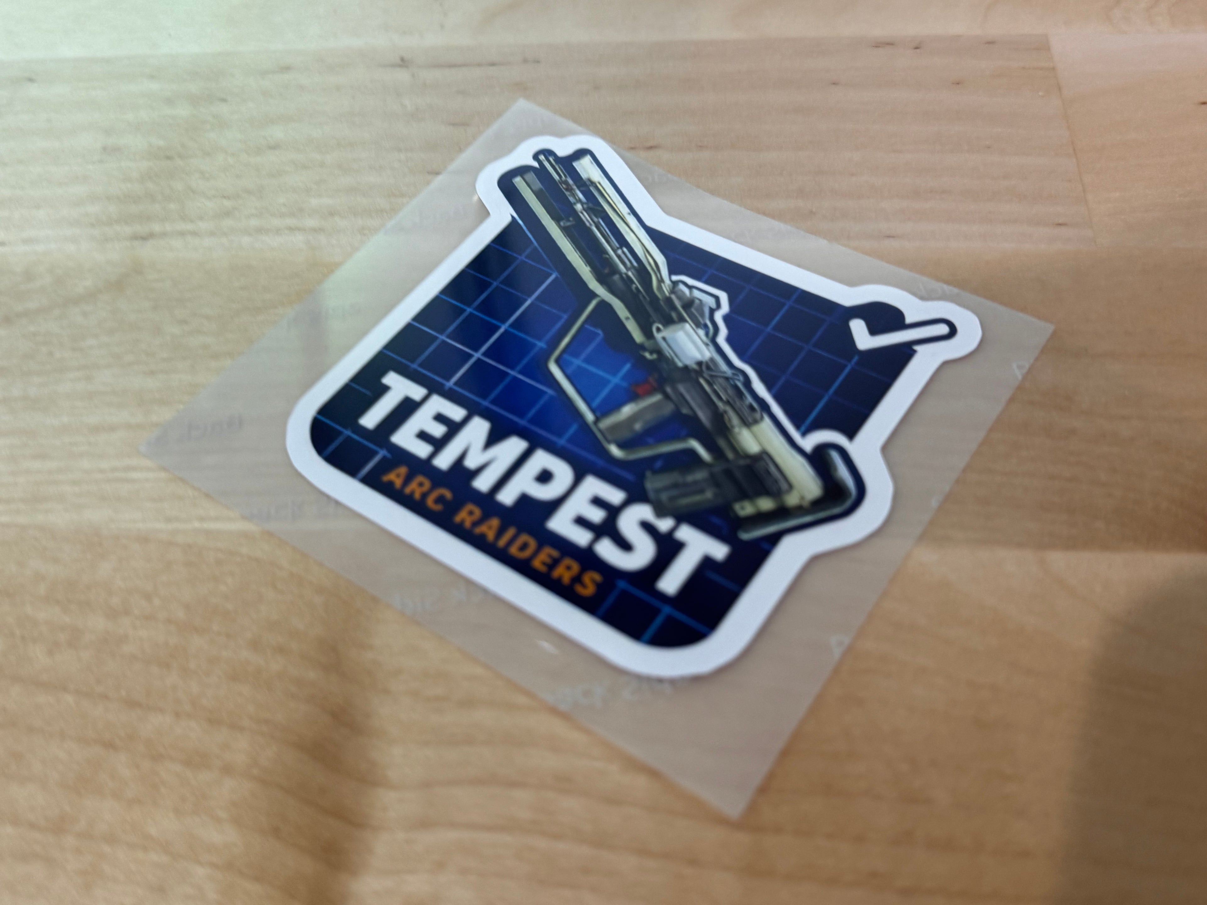 Slap Stickers Arc Raiders Inspired Blueprint Set