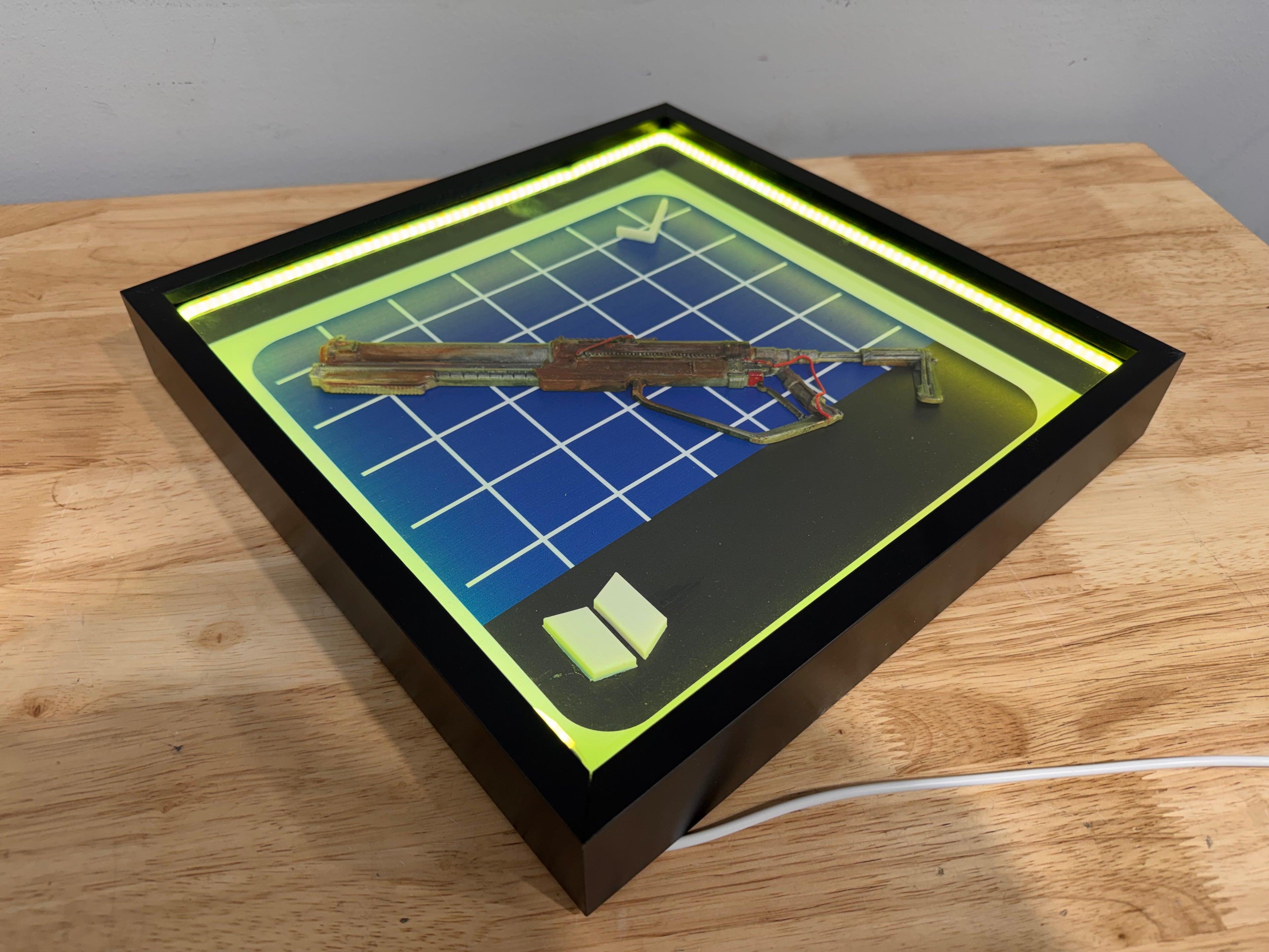 Blueprint Shadowbox Tempest Arc Raiders Inspired