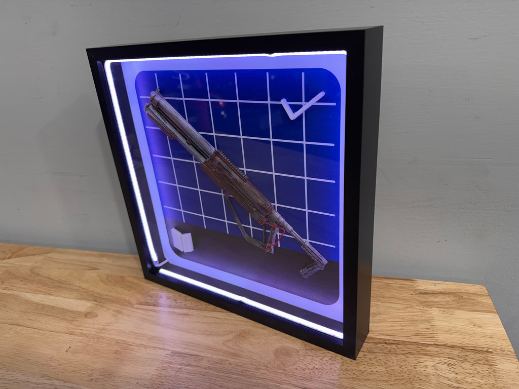Blueprint Shadowbox Venator Arc Raiders Inspired