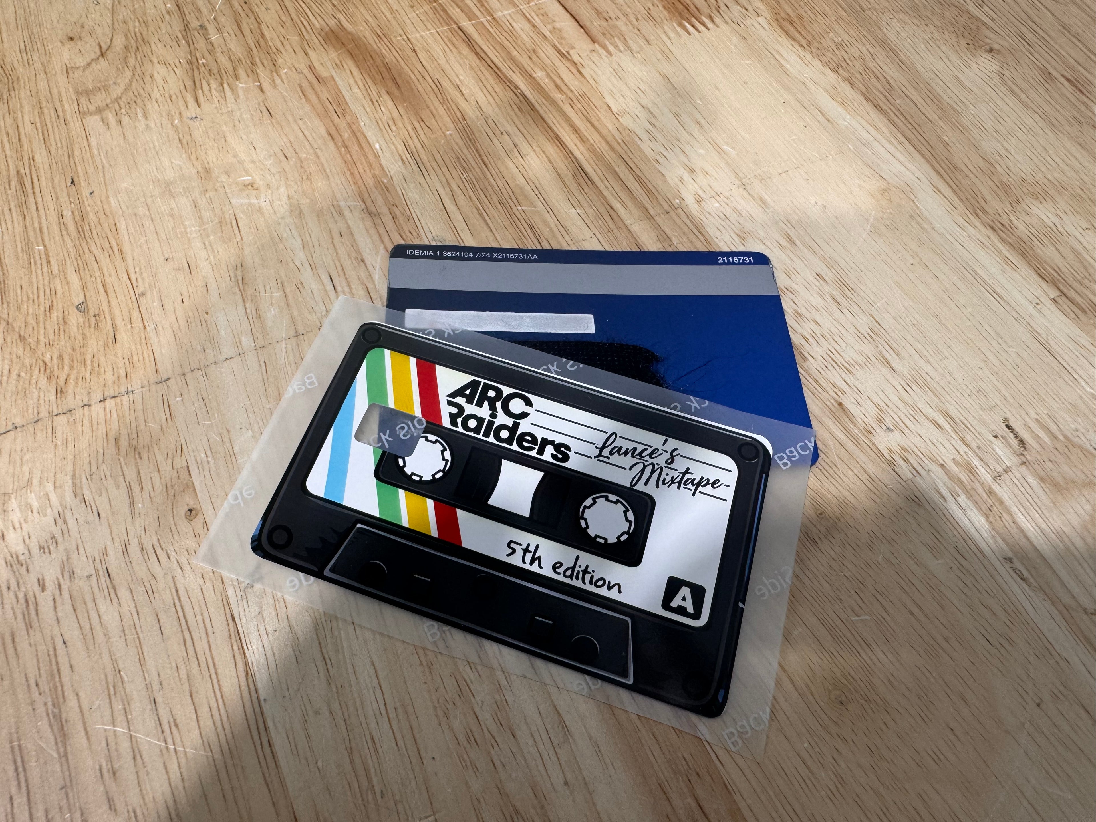 Lance’s Mixtape inspired card skin decal