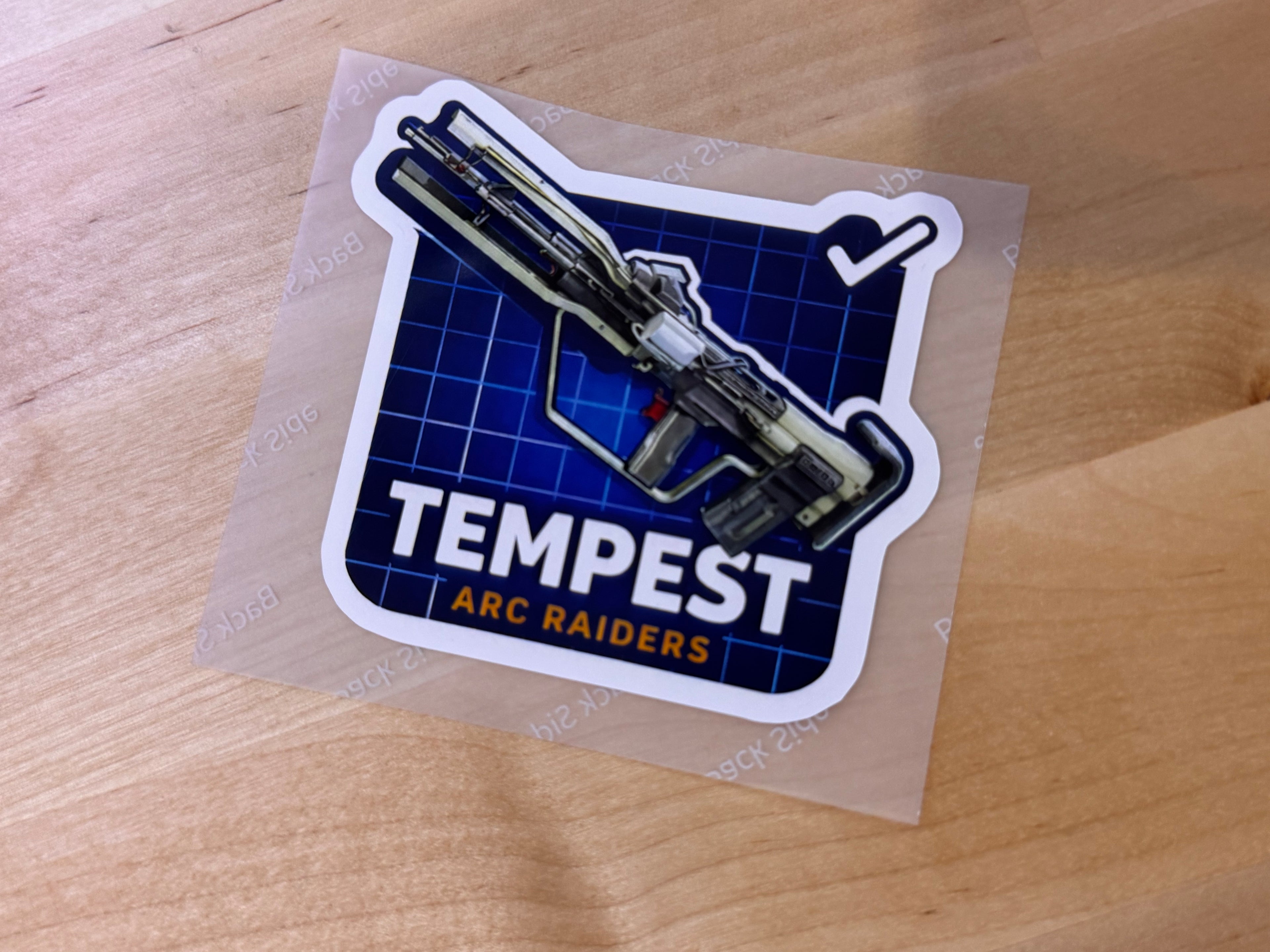 Slap Stickers Arc Raiders Inspired Blueprint Set