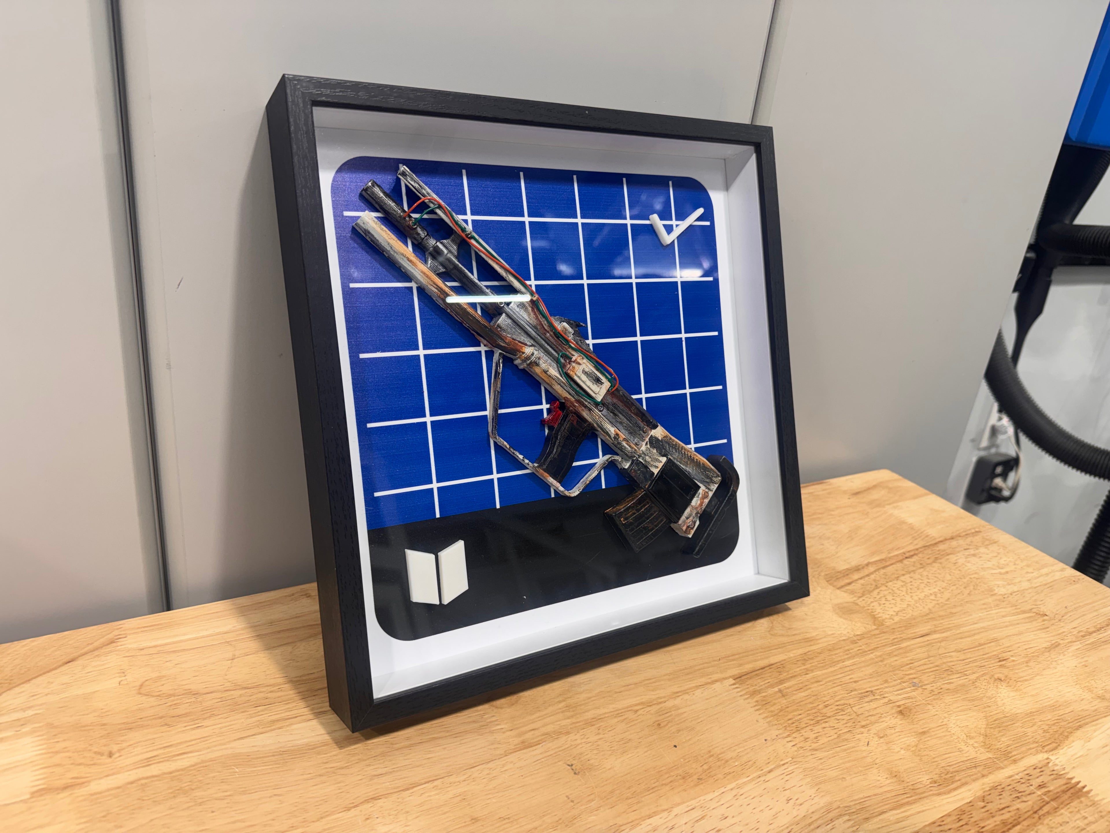 Blueprint Shadowbox Tempest Arc Raiders Inspired