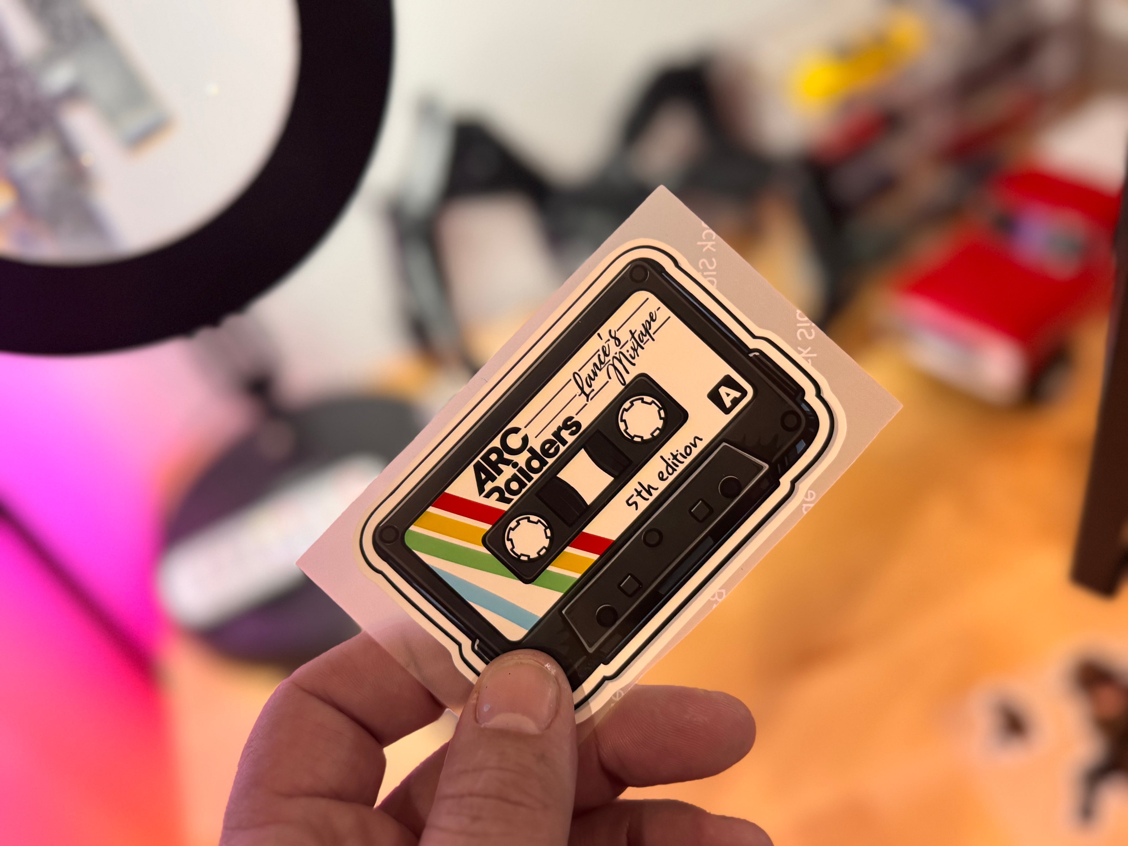 Slap Stickers Arc Raiders Inspired Blueprint Set