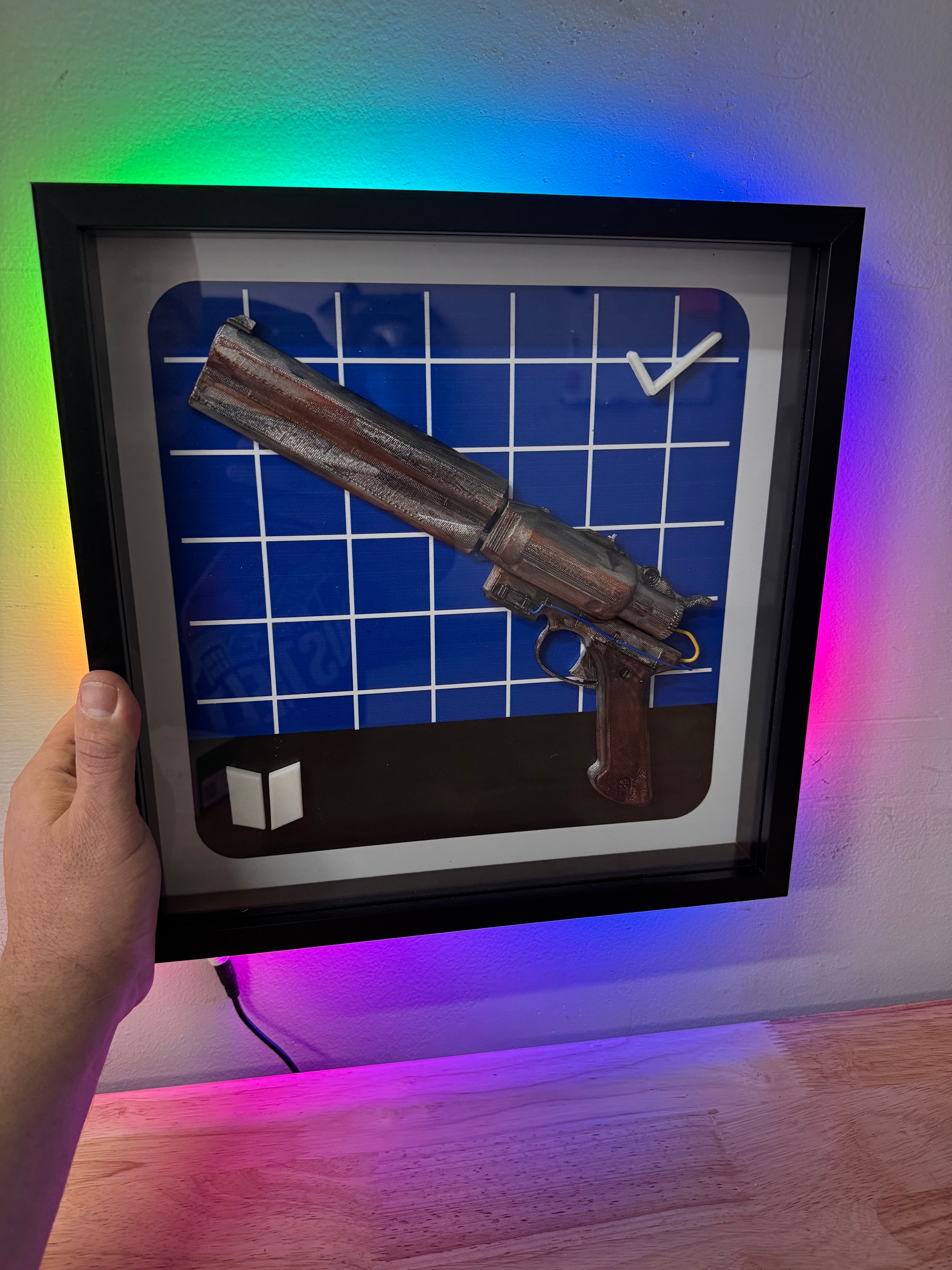 Blueprint Shadowbox Burletta Arc Raiders Inspired