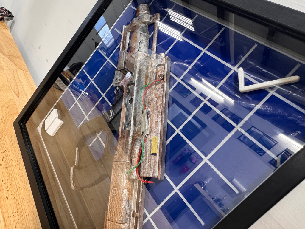 Blueprint Shadowbox Bobcat Arc Raiders Inspired