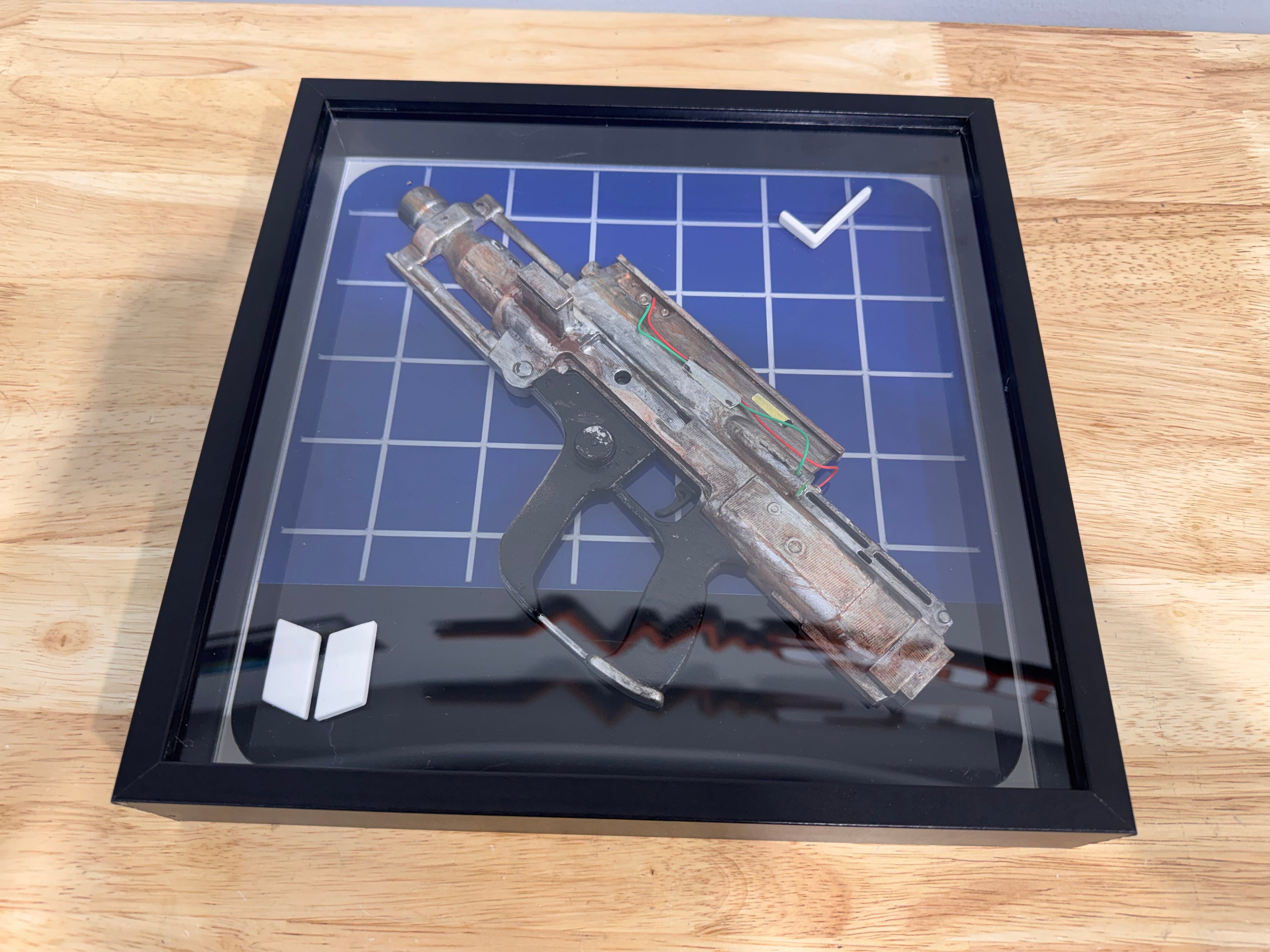 Blueprint Shadowbox Bobcat Arc Raiders Inspired