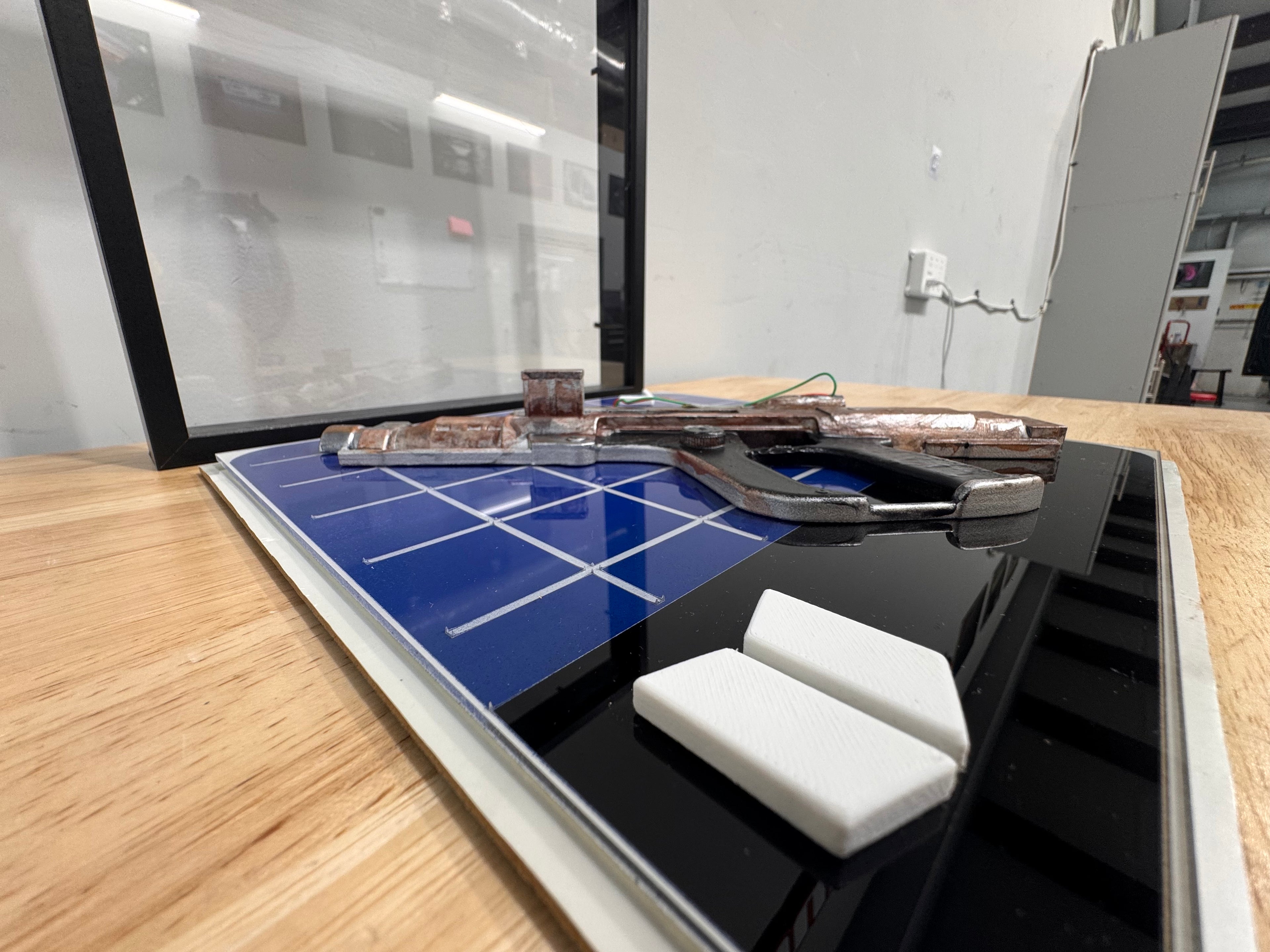 Blueprint Shadowbox Bobcat Arc Raiders Inspired