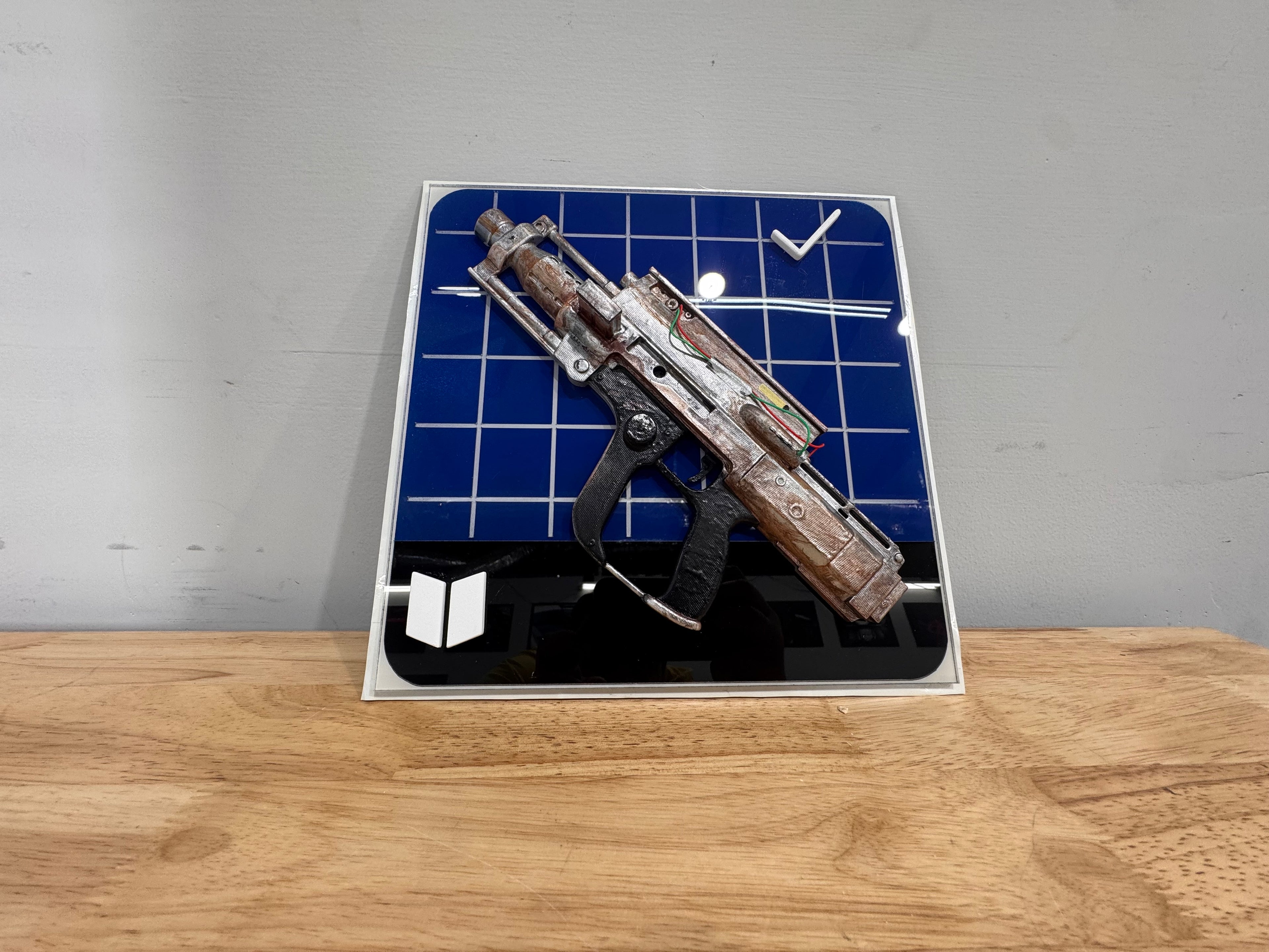 Blueprint Shadowbox Bobcat Arc Raiders Inspired