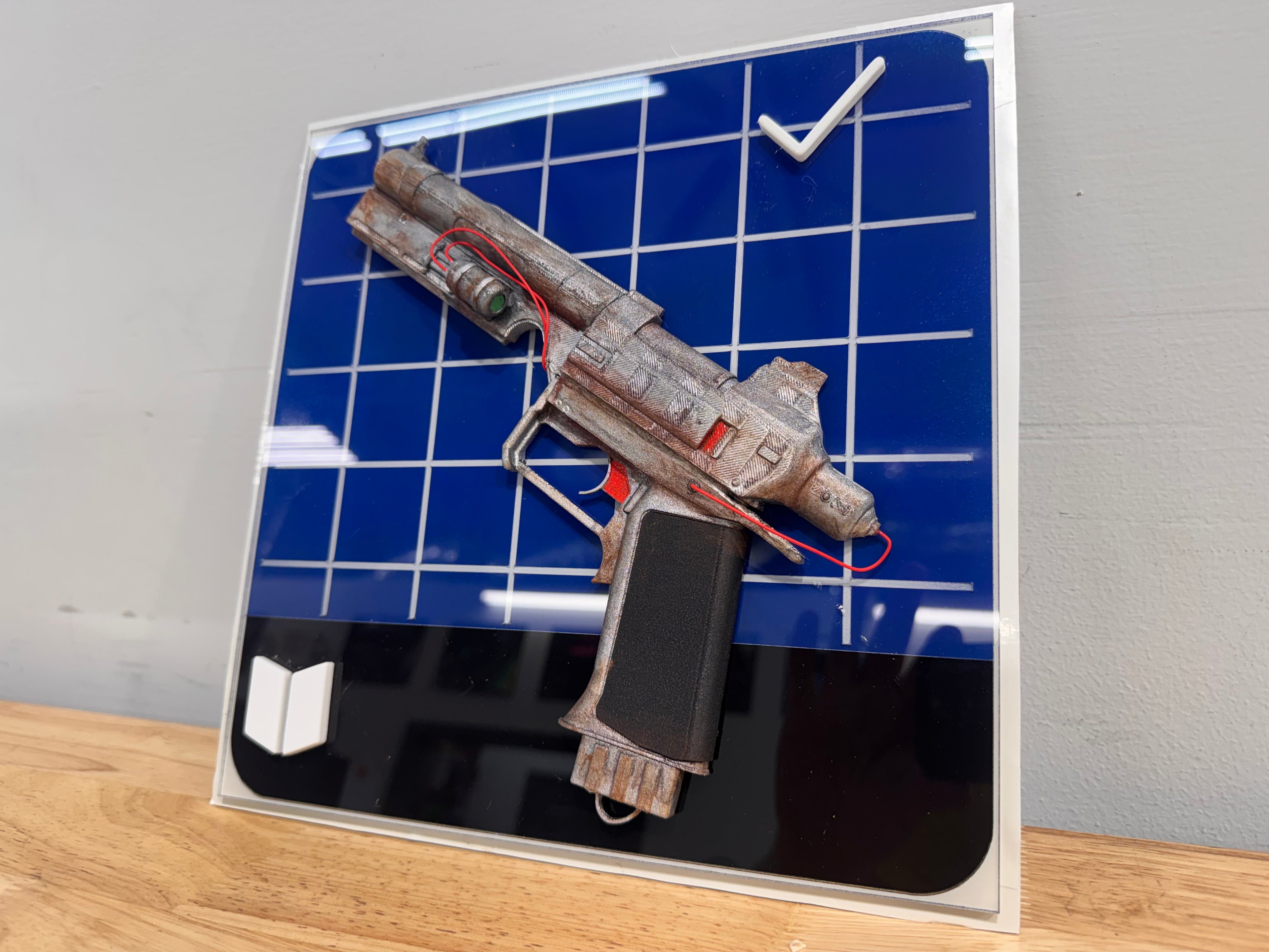 Blueprint Shadowbox Venator Arc Raiders Inspired