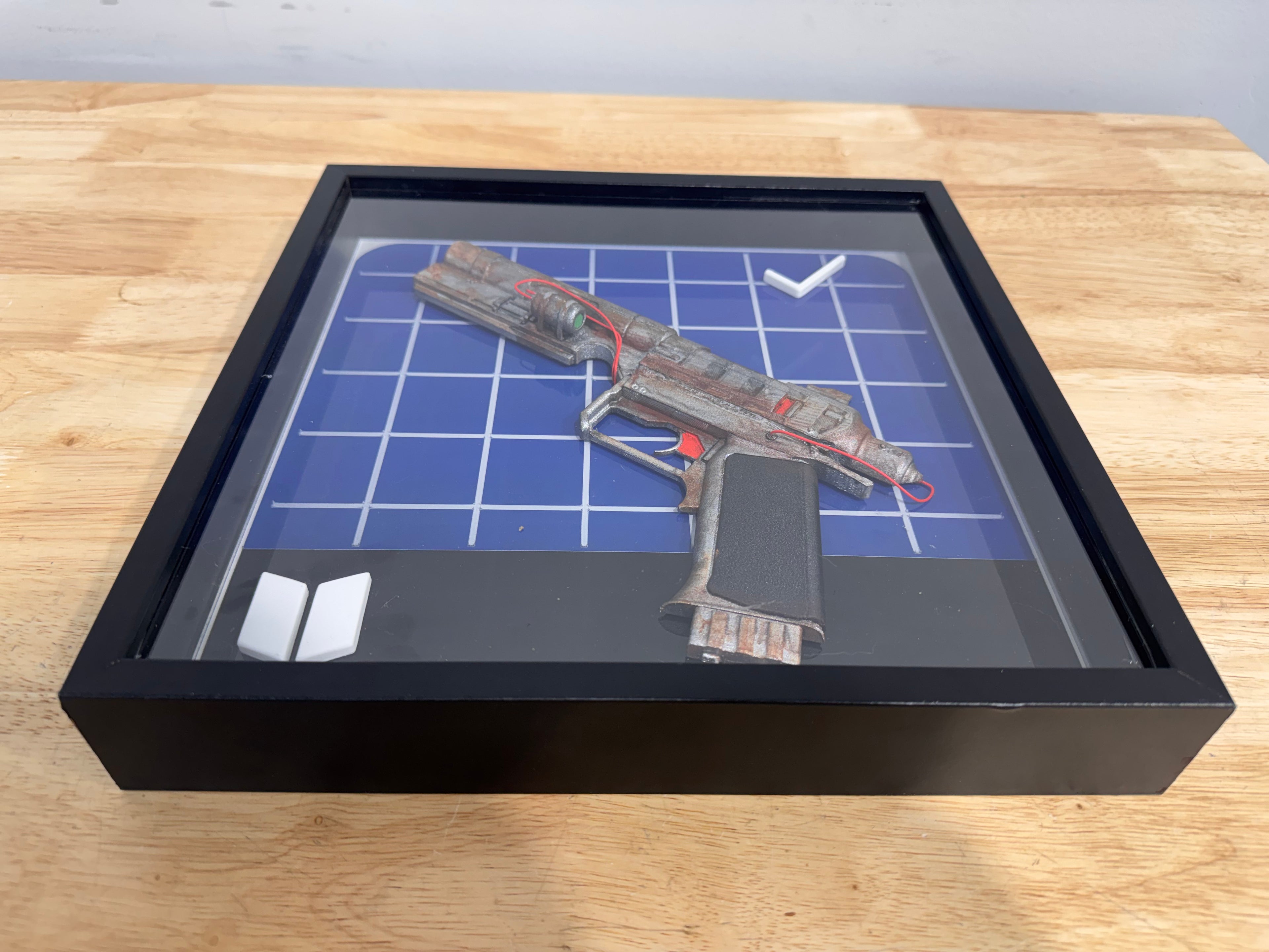 Blueprint Shadowbox Venator Arc Raiders Inspired