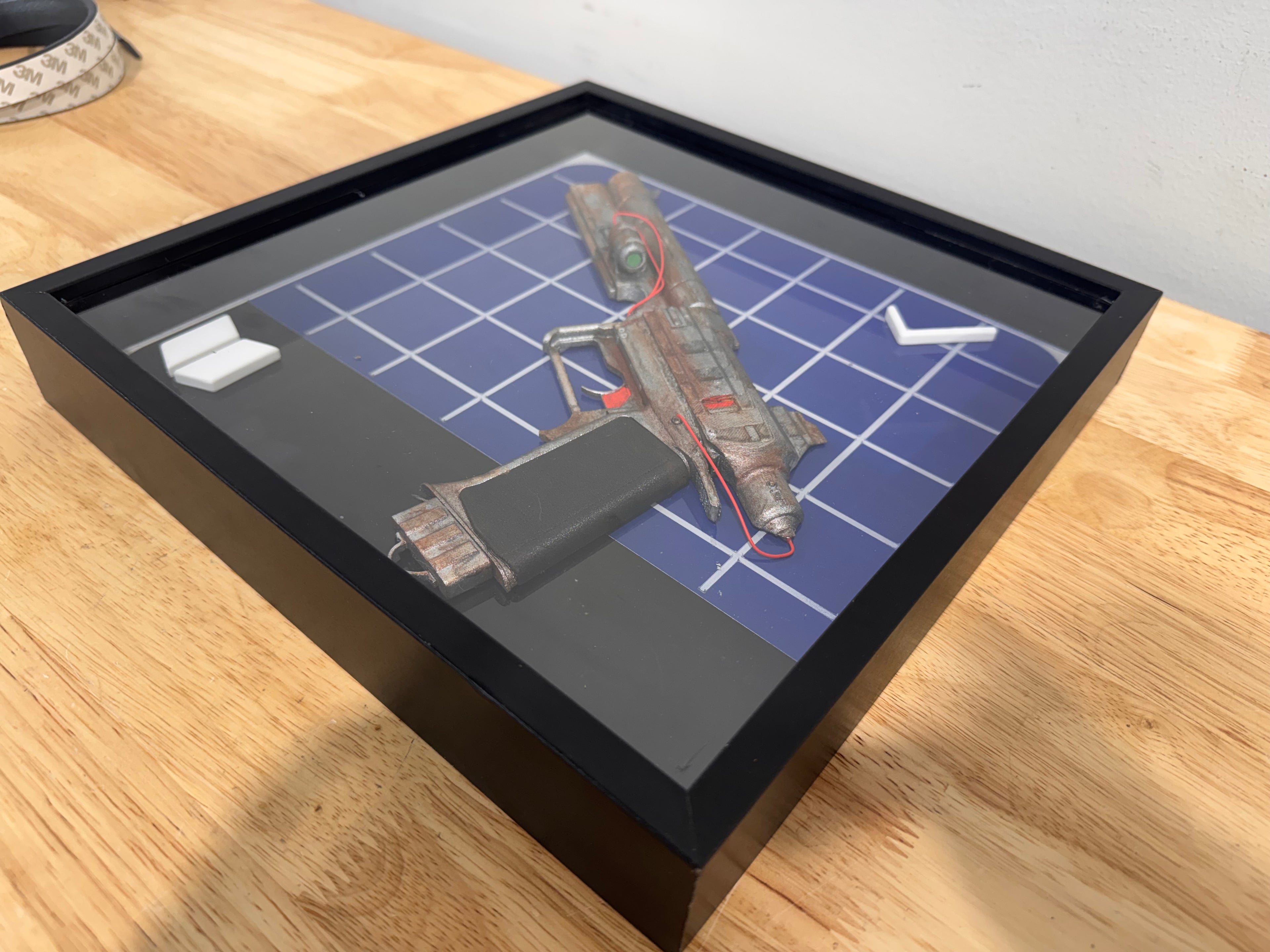 Blueprint Shadowbox Venator Arc Raiders Inspired