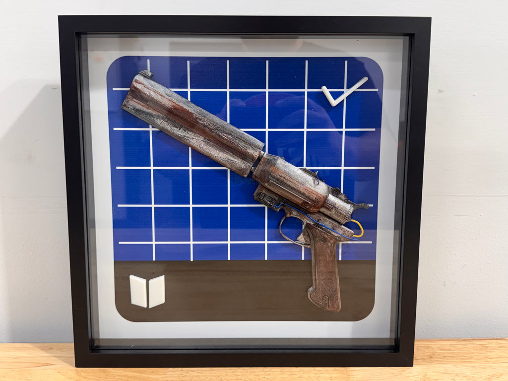 Blueprint Shadowbox ANVIL Arc Raiders Inspired