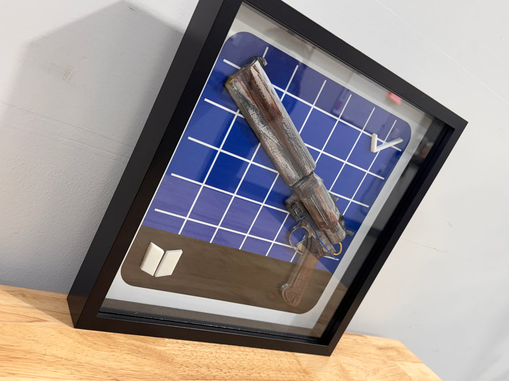 Blueprint Shadowbox ANVIL Arc Raiders Inspired