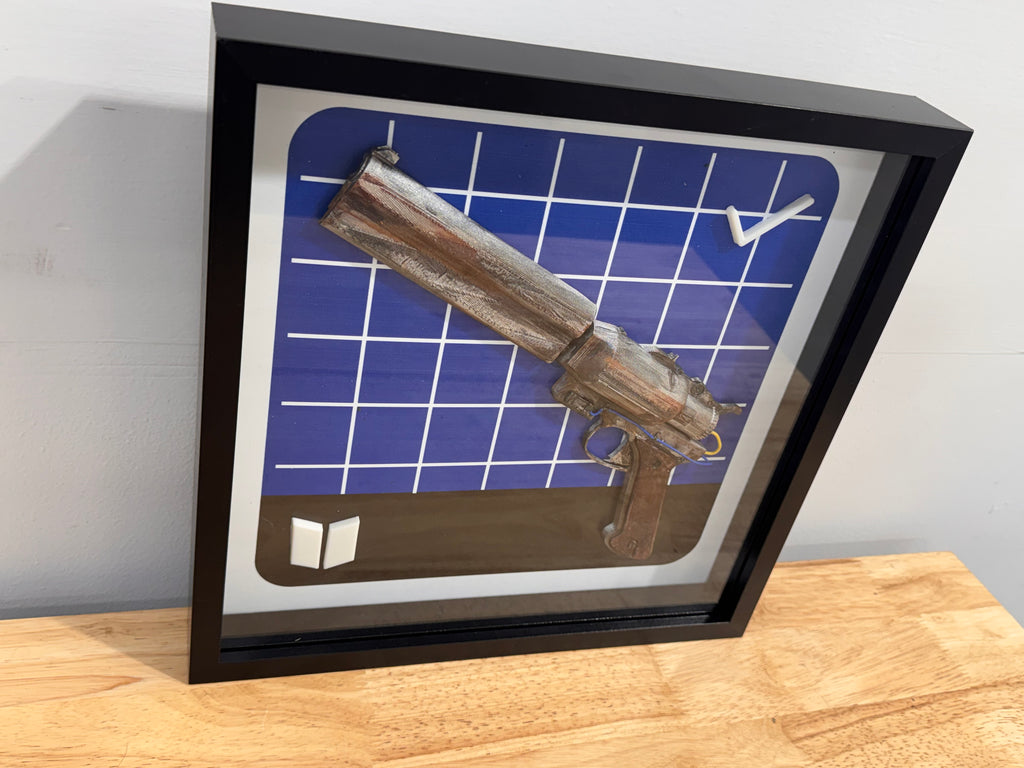 Blueprint Shadowbox ANVIL Arc Raiders Inspired